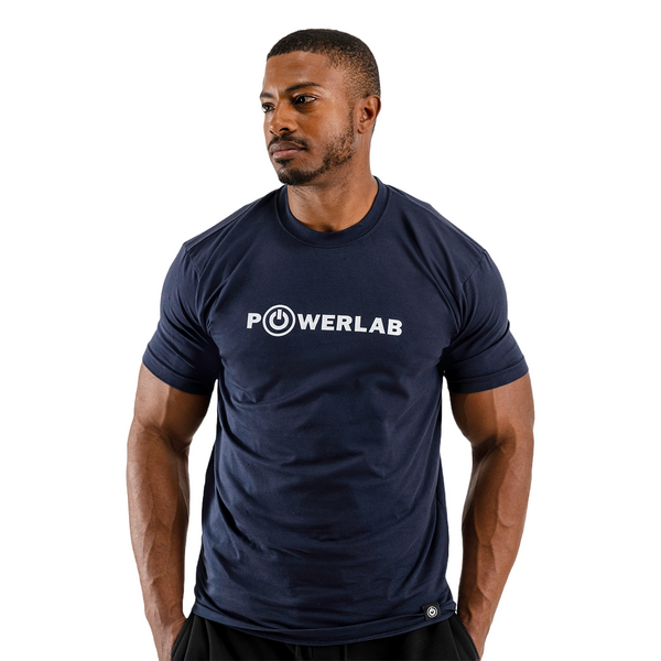 Performance Tee-Navy Blue