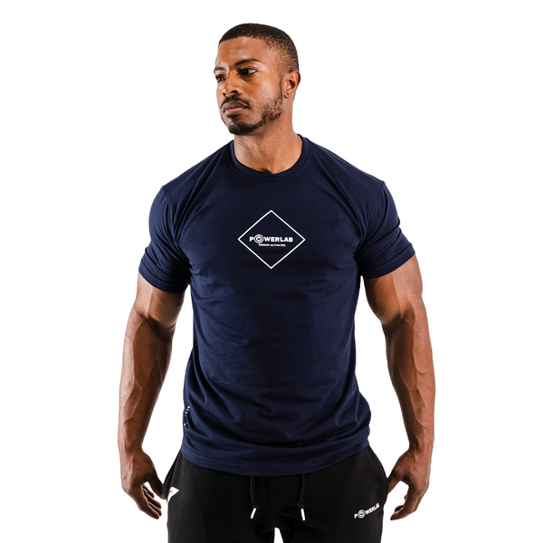 Diamond Tee-Navy