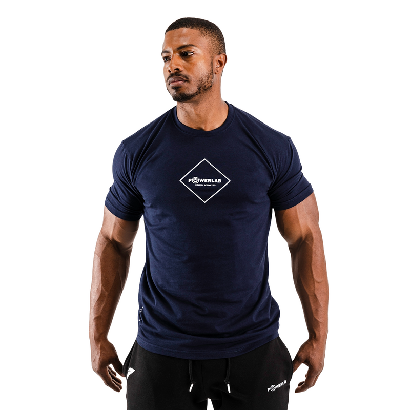 Diamond Tee-Navy