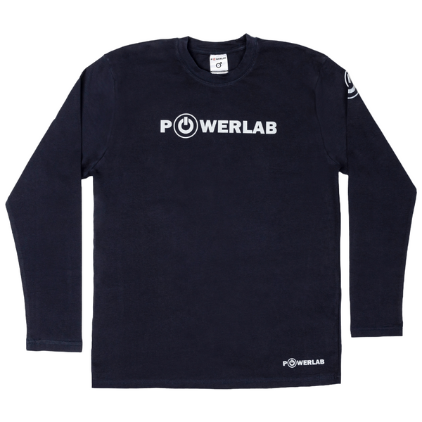 Amped Long Sleeve-Navy Blue "Reflective"