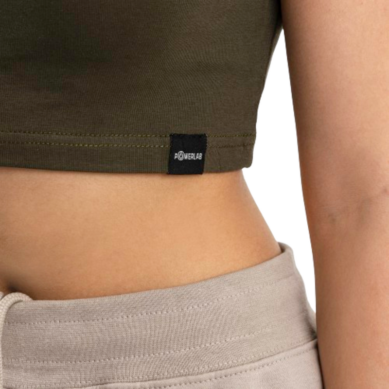 Classic Croptop-Military Green