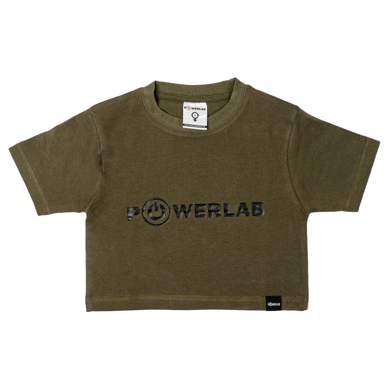 Classic Croptop-Military Green
