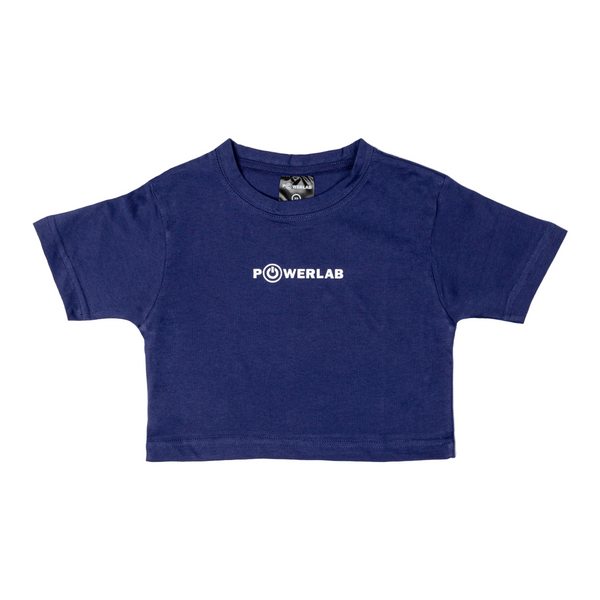 Field Croptop-Indigo Blue