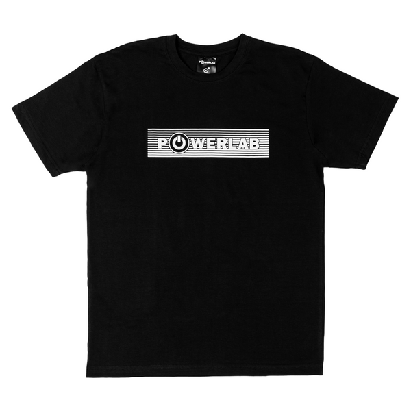 Silverfront Tee-Black "Reflective"
