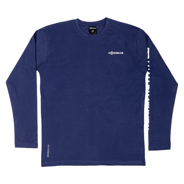 Remain Activated Long Sleeve-Indigo Blue