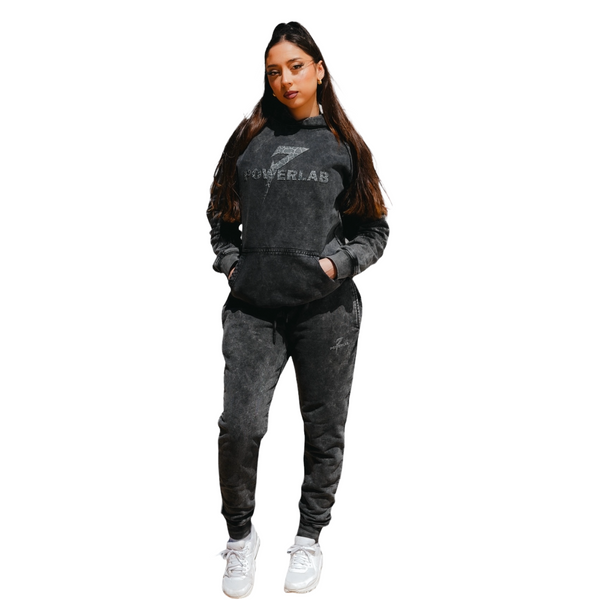 Reactive Joggers-Graphite Acid Wash