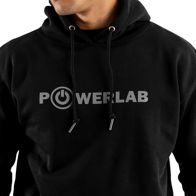 Classic Reflective Hoodie-Black