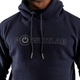 Outline Reflective Hoodie-Navy Blue