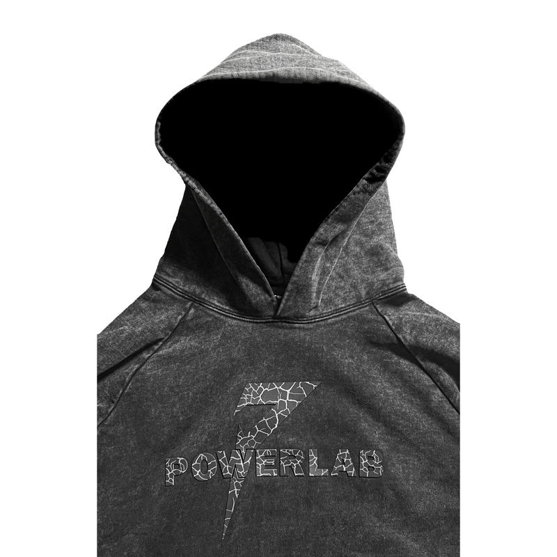 Reactive Hoodie-Graphite Acid Wash