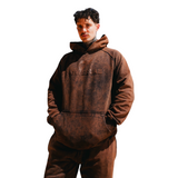 Reactive Hoodie-Rust Acid Wash