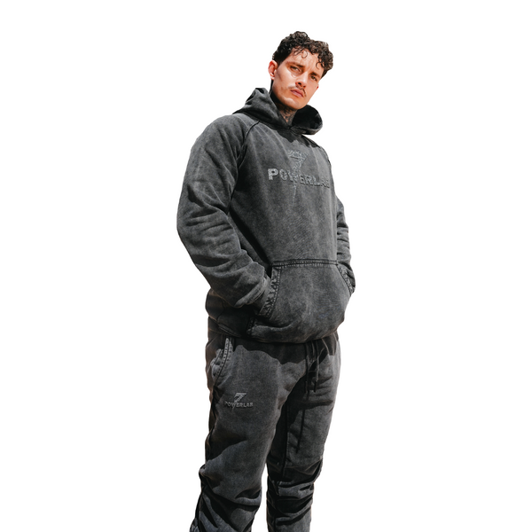 Reactive Joggers-Graphite Acid Wash