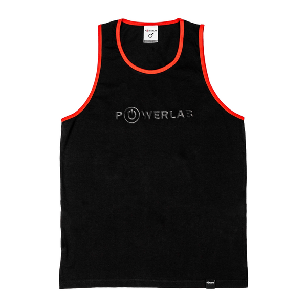 Highlight Tank Top-Black