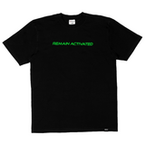 Remain Activated Tee-Black