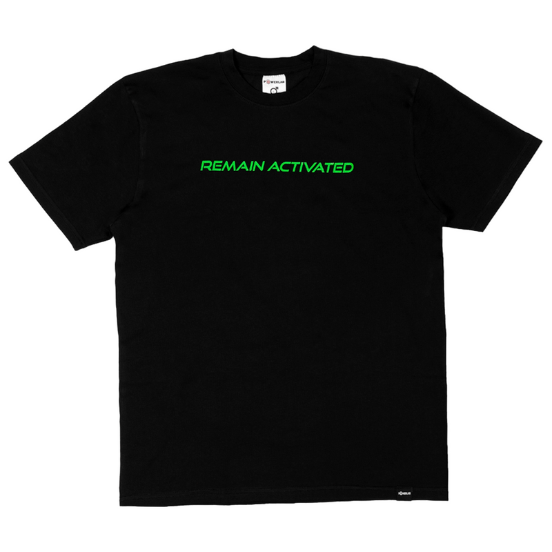 Remain Activated Tee-Black