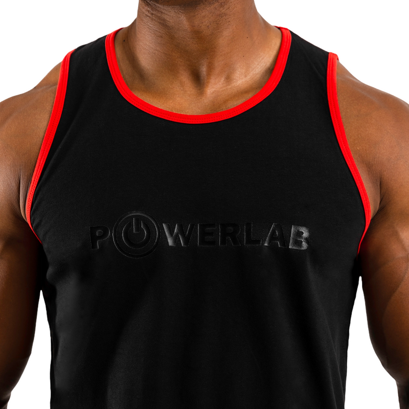 Highlight Tank Top-Black