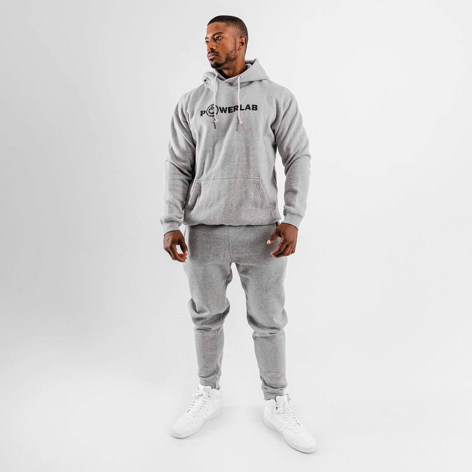 Classic Powerlab Joggers-Gray – POWERLAB